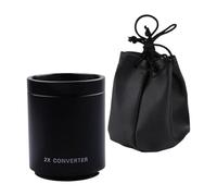 Guangcailun 2x Teleconverter Lens Manual Focus Enhances Focal Length Effortlessly MC Coating Protects Against Wear Includes Storage Bag Telephoto Lens MC Coating Anti Wear 650-1300mm