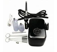 Guangcailun Airbrush Kit with Compressor for Nail Art,PH Black dbl Brush | Airbrush Pen Stops Clogging And Spitting For Flawless Cosmetic Application Without Messy Cleanup