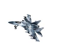 Guangcailun Airplane Models Featuring Diecast With LED Lights And Sound Collecting Or As Gift But Also Home Decor. Metal Fighter Aircraft Model Pull Back Led Light, Su 35 Gray