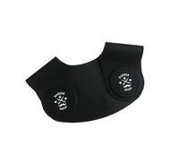 Guangcailun Barber s Waterproof Hair Cutting Collar Pad Neck Hair Guide Professional Grade Silicone Accessories, Black, Type BAR