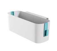 Guangcailun Bedside Storage Mount Organizer Box Basket Case for Keeping Bedside Essentials Neatly Organized and Within Reach Kids Home Crib Bed Rail Container Pocket Cosmetic, Green