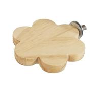 Guangcailun Bird Platform Perch Stand Option Providing Sturdy Space For Small Birds And Rodents To Spend Leisure Time Playground Cage Corner Shelf Small Animal Hamster, Style A