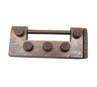 Guangcailun Brain Stimulation Puzzle Lock Game Fun Challenge For Children And Adults Disentanglement Metal Puzzle Toys Gift 3d Puzzles Students Stimulating Intelligence Lock Games Level