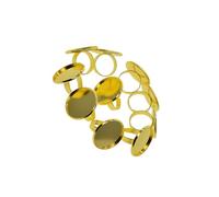 Guangcailun Cabochon Ring Settings Ring Bezels Simple Way To Beautiful Jewelry With Unique Adjustable Designs Round Blank Bezel Inner SizeApprox. 25.4 Mm / 1 Inch DiameterApprox 17mm / 0.67 Inch