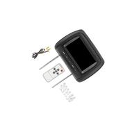 Guangcailun Car Headrest Black With 7 Inch Screen DC12V Resolution Offering Entertainment Multiplicity Instruction Manual And Plastic Tubes For Installation.Please Note Professional