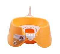 Guangcailun Cat Litter Tray Kitty Toilet Sand Box Container High Sides Effectively Prevents Accidental Litter Dispersal Open Air Cats Pan Kitten Indoor Cats Potty
