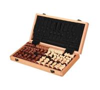 Guangcailun Checkers Board Game Strategy Set Lets Adults Kids Critical Thinking While Enjoying Portable Entertainment 2 In 1 Board Games Travel Case Beginner Chess Set