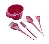 Guangcailun Complete Hair Coloring Tools Set DIY Hair Dye Coloring Kit Professional Tint Brush Mixing Bowl Ear Cover Gloves Dye Kit Tint Tool Professional