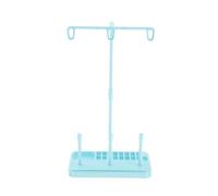 Guangcailun Convenient Sewing Quilting Thread Holder Spools Organizer Strong Base Securely Stabilizes Threads Easy to Assemble Home Household Embroidery Machine Parts, Blue, 11.5x21cm