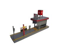 Guangcailun Creative DIY Miniature Metro Station Models Building Houses Models Engaging Learning Toy For Kids And Adults Architecture Building Puzzle For Adults Kids Toy