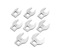 Guangcailun Crowfoot Wrench Set Multifunction Open End Wrenches 8 Piece 3/8 Drive High Carbon Steel Nut Removal Tools Piece Crows Foot Wrench Set High Carbon Steel