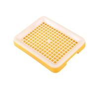 Guangcailun Detachable Bunny Potty Tray Hamster Toilet Box With User-Friendly Quick Cleanup For Small Pets And Reasonable Spacing Will Not Stuck On Feet Of Small Animals Grid And