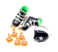 Guangcailun Dollhouse Miniature Outdoor Model Skates Set for Creative Inspiration For Miniature Enthusiasts In Dollhouse Designs 1/12 Scale Simulation Furniture Model Training