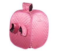 Guangcailun Dual Zipper Steam Sauna Room Tent Convenient Access Full Body Relaxation MultifunctionalNot Only Sauna Room Tent Folding Steam Fast Heating Portable, Pink