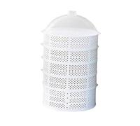 Guangcailun Durable Food Covers Dome Dinner Plates Cover Multifunctional Provides Ventilation Stacking For Kitchen Organization Food Covers Dome Dinner Plates Cover Outside BBQ, Green, 26x39cm