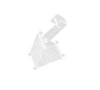 Guangcailun Easy To Brine Shrimp Feeder Cup Lightweight Eco Friendly Solution For Fish Tanks Hanging Automatic Fish Feeders Tapered Bloodworm Safe Red Worm Feeder Cone Aquarium Tank V Shape