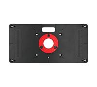 Guangcailun Easy To Router Insert Plate Durable Aluminium Alloy High Precision Trimming Machine Flip Board MaterialThe Router Table Plate Is Made Of Aluminium Alloy