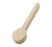 Guangcailun Eco Friendly Tableware Holiday Ladle Spoon Whittling Art Wooden Carving Spoon Blank Set Beech Walnut Whittling and Shaping for Creative Projects Small Wooden Ornament