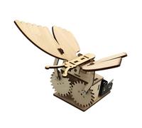 Guangcailun Empowering Kids DIY Puzzles 3D Mechanical Butterfly Building Set Cultivates Creativity And Imagination Skills DIY Mechanical Transmission Butterfly Puzzle Toys