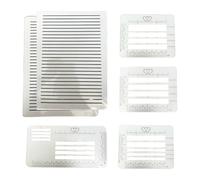 Guangcailun Essential Tools For Calligraphy Practice Envelope Stencils And Guide Templates Envelope Addressing Guide Stencils And Straight Line Templates Are Widely Suitable For Wedding Invitations