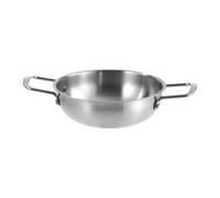 Guangcailun Fast Heating Korean Ramen Noodle Pot Cooking Equipment For Instant Noodles Soups Providing Quick Meals Multipurpose Pan Dry Pots Kimchi Soup Pot Camping, 20cm