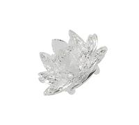 Guangcailun Fine Crystal Glass Lotus Flower Minerals Crystals Flowers Decorative Collection Ornaments Wedding Souvenirs Party, White