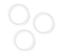 Guangcailun Foam Circles Wedding Craft Rings Develop Kids Color Appreciation Ability These Craft Foam Rings Can Be Painted And Colored Round For Crafts Making Projects, white, 300MM