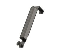 Guangcailun Folding Door Coat Racks Maximize Space with Foldable Door Hooks Extendible Extensions Aluminum Alloy Wardrobe, Hook Style Grey