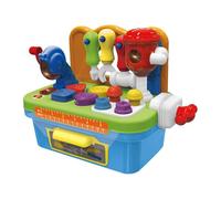 Guangcailun Fun-Filled Workbench Toys for Creative Workbench Toy Helps Kids Develop Coordination Recognition And Motor Skills Construction Toy With Lights And Sounds