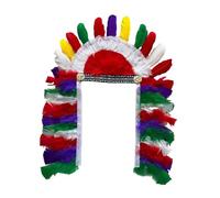 Guangcailun Graduation Masquerade Headpiece Headband Unique Stage Hat Performance Engaging Costumes At Every Memorable Celebration Graduation Masquerade Headpiece Headband Festival