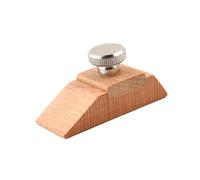 Guangcailun Handmade Wood Edge Burnisher Square Bevel Wedge Facilitating Smooth Leather Offering Sanding Experience Leather Polishing Grinding Tool Edge DIY Crafting Tool Accessory, Style C