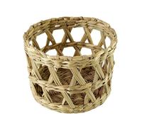 Guangcailun Handwoven Rustic Woven Lampshade Rattan Pendant Light Shade Fit For Bar Or Cafe Decor Enhancements Wall Lamps Or Ceiling Lamps And Is Easy To Install. Lampshade Is