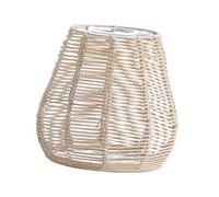 Guangcailun Hanging Swag Ceiling Lamp Twine Rattan Lampshades Creative Suspended Light Piece Enhancing Ambiance When Lamp Is Turned On Vintage Handwoven Chandelier Shade For Home, Style B