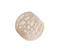 Guangcailun Hanging Swag Ceiling Lamp Twine Rattan Lampshades Creative Suspended Light Piece Enhancing Ambiance When Lamp Is Turned On Vintage Handwoven Chandelier Shade For Home, Style A