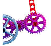 Guangcailun Interactive Unfinished DIY Belt Pulley Gears Toys DIY Model Kit for Hands-On Fun Science Experiment