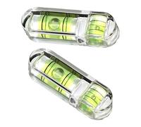 Guangcailun Level Gauge Vertical Camera Leveling Tool Compact Lightweight On Location Horizontal Bubble Level for Motorhome Trailer RV Photo Frame Professional Camera Leveling Tool Bubble Leveler