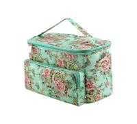 Guangcailun Lightweight Crocheting Knitting Tote Bag Storing Yarn and Accessories While Enjoying Craft Activities Outside Lightweight Crocheting Knitting Tote Bag Portable, Lily, 38x21x23cm