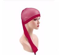 Guangcailun Long Hair Weave Sleeve With Drawstring Easy To And Comfortable Crochet Hair Mesh Cap Polyurethane Dirty Braid Mesh Cover, pink