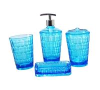 Guangcailun Luxurious Mouthwash Cup Soap Dish Blends with Soap Dispenser Bathroom Accessories Set Vanity Adding Comfort to Daily Routine Portable Toothbrush Holder Apartment Essentials