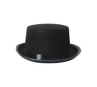 Guangcailun Magician Top Hat Black Felt Stage Performance High Hat Comfortable Fit Creating Magical Experiences Adds Air Of Mystique And Sophistication To Any Acts. Sl lack, S for Kid