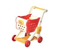 Guangcailun Mini Grocery Carts Toys Kids Fun Educational Storage Pretend Play Supermarket Handcart Interactive Clips Supermarket Handcart Toy Party Favors Girls Boys