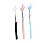 Guangcailun Mini Hand Telescopic Teaching Pointers Waterproof Retractable Teacher Finger Sticks Comfortable Grip Classroom Essentials Telescopic Finger Teaching Sticks Teacher Pointer