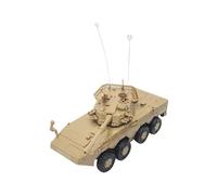 Guangcailun Miniature Tanks Brain Teaser Tank Model Games Jigsaw 1/72 Scale Family Time Fun Activity Noble Fashion. Tank Building Blocks Model Armored Tanks, Light Coffee, 10x5x6cm