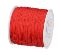 Guangcailun Nylon Macrame Cord Set For Beading Jewelry Projects Available In 5 Classic Colors With Enough Length Ends Can Be Singed Or Sealed Lighter Or Flame Without Fraying.