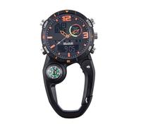Guangcailun Outdoor Watch Waterproof is Not Afraid of Rain Suitable for Outdoor Mountaineering Compact and Convenient to Carry, Orange