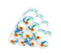 Guangcailun Paint Roller Brush Cover Wall Repair Tools Efficiently Painting Corners Smoothly Home Decoration Projects 4inch Home Wall Decoration Pattern Painting Brush, Yellow and Blue, 4 inch