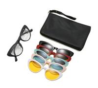 Guangcailun Polarized Clip On Glasses For Men Women Driving Anti Glare Eyewear Night Goggles Magnetic Suction Eyeglass Frame, 2351D