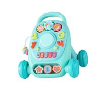 Guangcailun Push Baby Walking Learning Toy Engaging Features Music Fun Activities Gift for 12 to 36 Month Olds Toddlers Walking Toy is Made of PP Push Baby Musics Educational, Green, 17.5x18x21cm