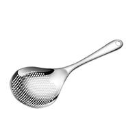 Guangcailun Stainless Steel Noodles Colander Mesh Strainer Essential Tool for Cooking Frying Spaghetti Strainer with Anti Scald Handle Spaghetti Spoon Fry Basket Food