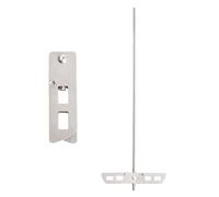 Guangcailun Stainless Steel Wine Degasser Drill Attachment for Beer Brewing Wine Beer Stirrer Paddle Stainless Steel Drill Mixer